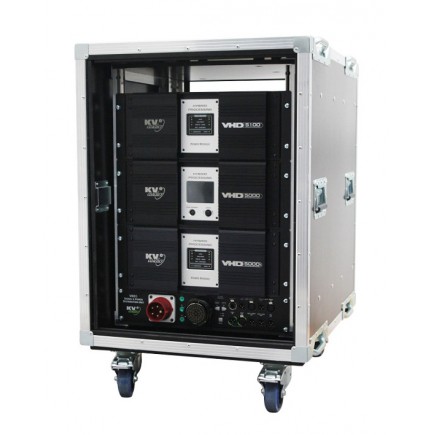 KV2 Audio Rack Case Skrzynia rack dla wzmacniaczy VHD5000, VHD5000S, VHD5100